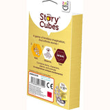 Rory's Story Cubes: Harry Potter, back of pack, angled 