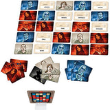 Codenames, mid play, cards displayed 