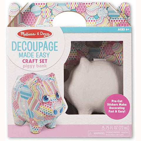 Piggy Bank - Decoupage Made Easy, packaged