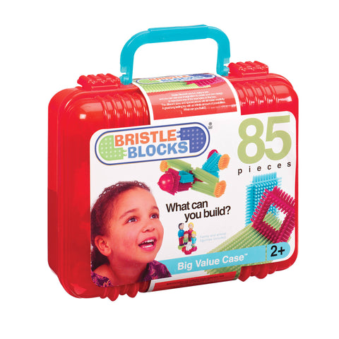 Bristle Blocks Big Value Case (85 Pieces)