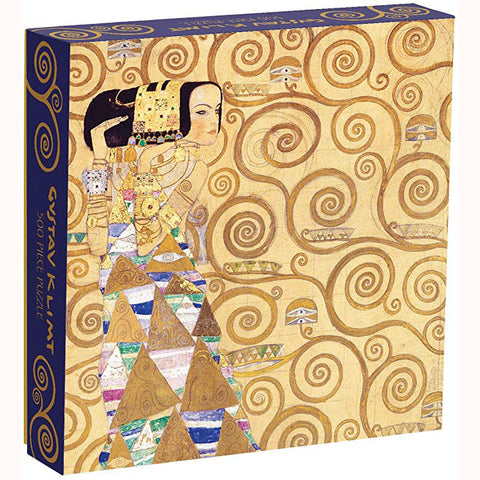Klimt Expectation Puzzle, slanted front of box