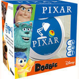 Dobble Pixar, front of box, with slight side view 2 