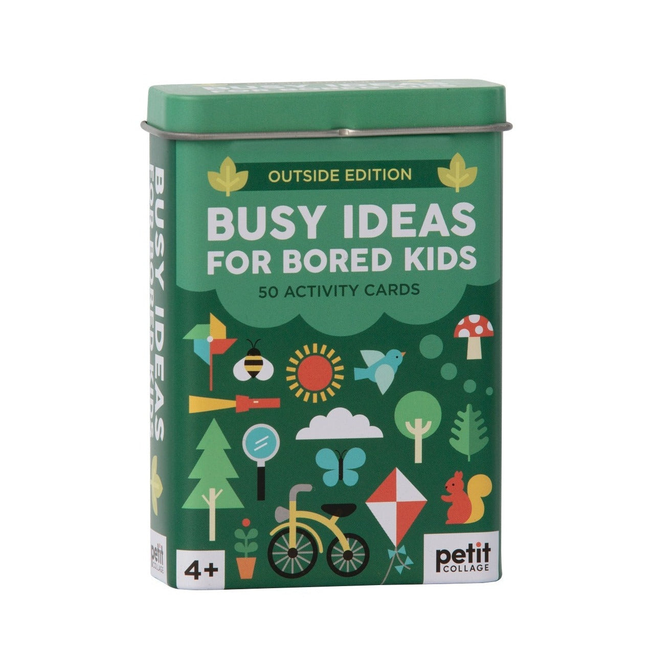 Busy Ideas For Bored Kids (Outside Edition) in closed tin