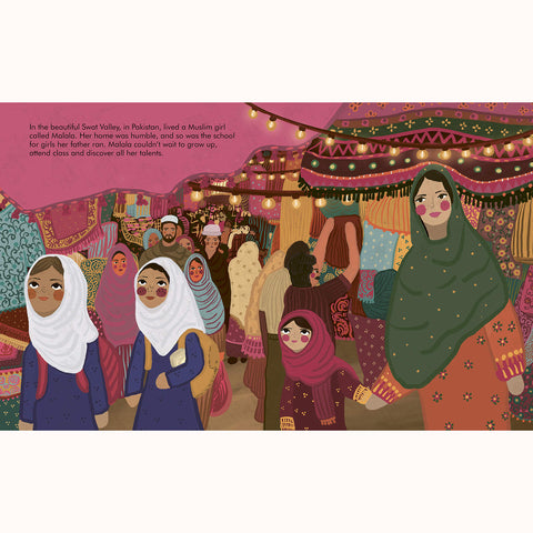 Malala Yousafzai - Little People, Big Dreams Picture Book, swat valley