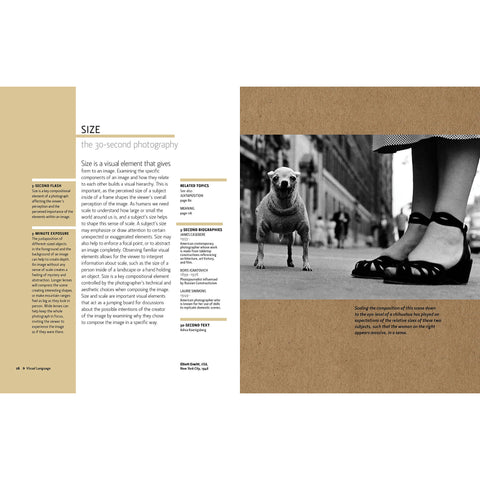 30-Second Photography, inside page 'size'