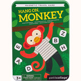 Hang On Monkey - Magnetic Travel Game, front of tin