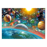 Outer Space Jigsaw Puzzle, finished visual 