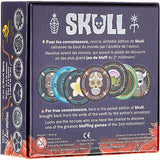 Skull, back of box 