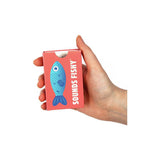 Sounds Fishy , dispenser box held in hand