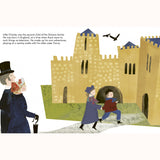 Charles Dickens - Little People, Big Dreams Picture Book, child castle page