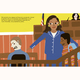 Kamala Harris - Little People, Big Dreams Picture Book, lawyer page