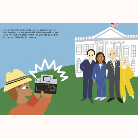 Kamala Harris - Little People, Big Dreams Picture Book, white house page