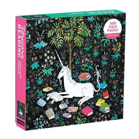 Unicorn Reading Puzzle, boxed on slant