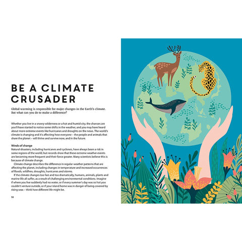Be Kind - Teen Breathe Series, climate crusader page
