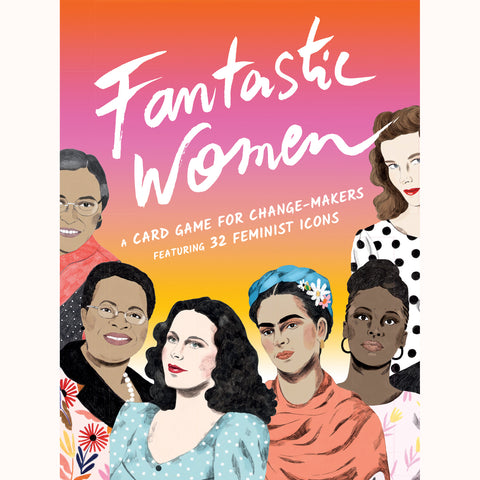 Fantastic Women - Feminist Icons Card Game, front of box