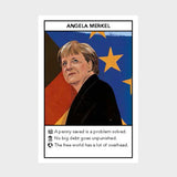 Success Oracles, sample card Angela Merkel 
