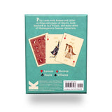 Shakespeare Playing Cards, back of box