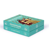 Shakespeare Playing Cards, side view of box