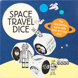 Space Travel Dice, front of box 
