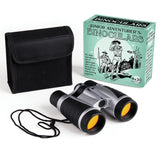Binoculars and case