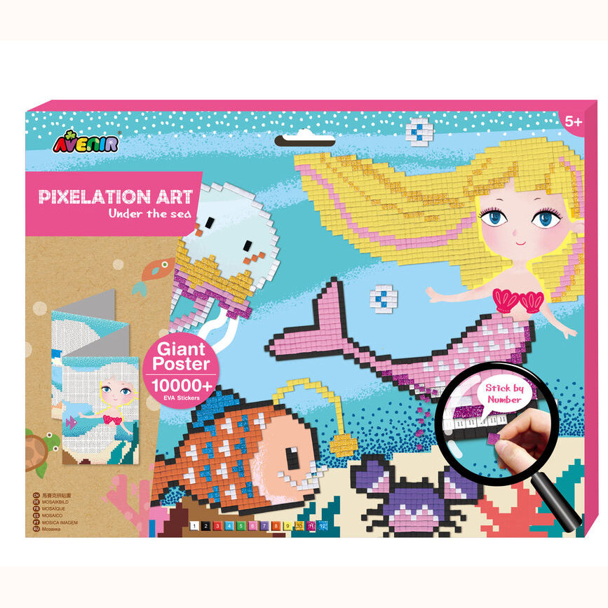 Pixelation Art - Under the Sea, front of packaging