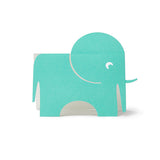 Elephant Greetings Card, front view 