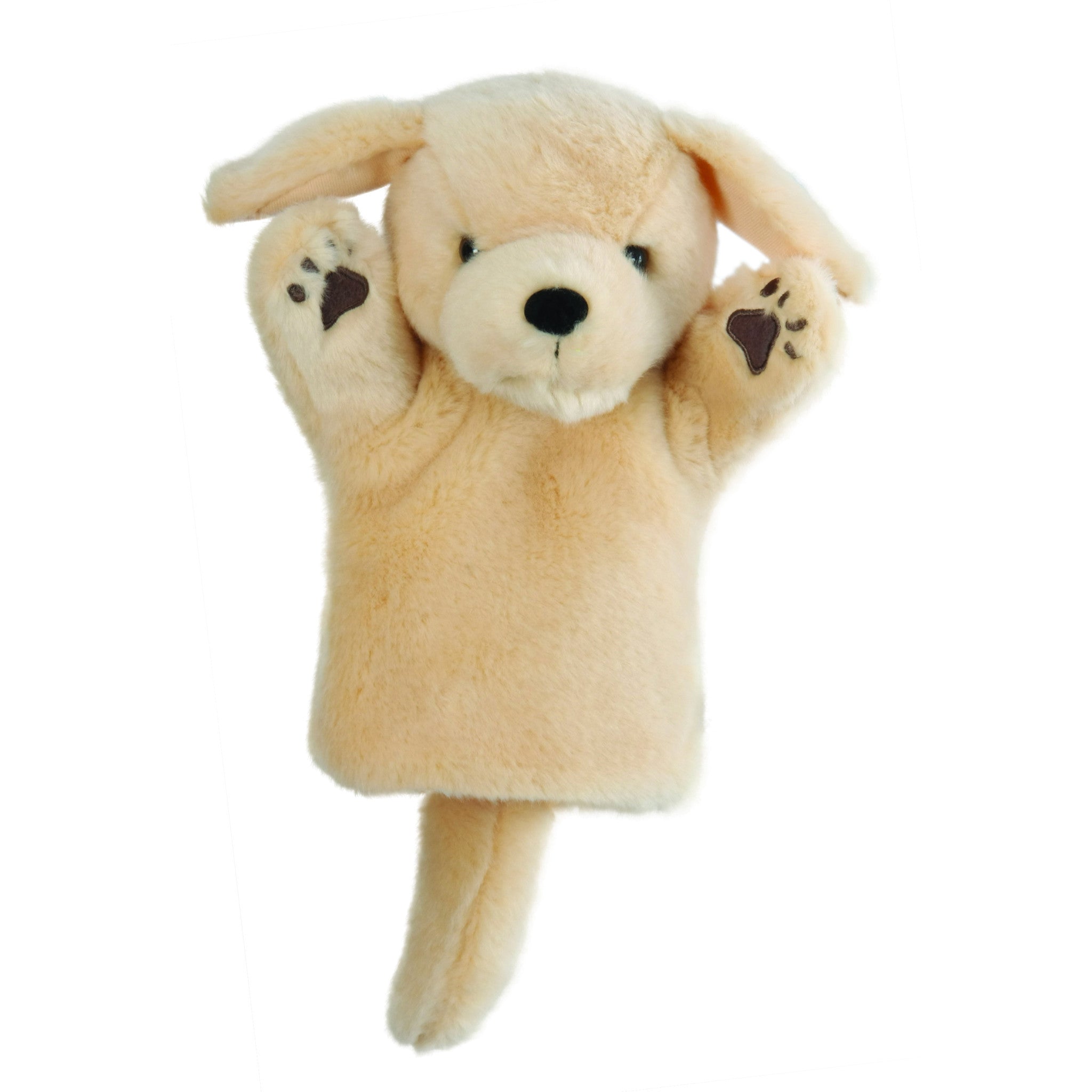 Yellow Labrador Glove Puppet