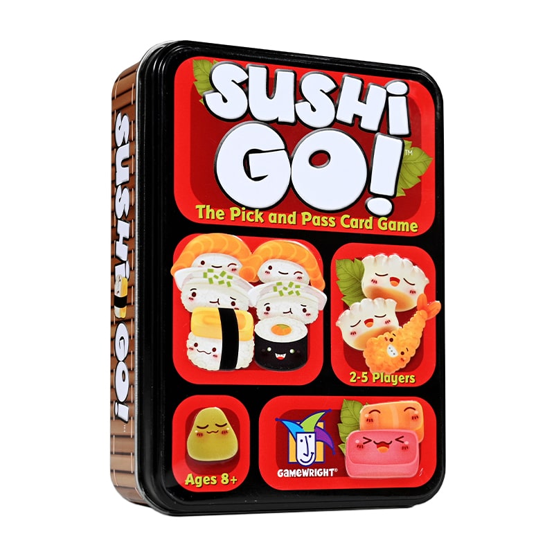 Go Sushi! In Tin, slight angle 