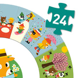 The Year - Giant Puzzle, detail of part of puzzle, 24 pieces 