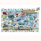 Aero Club Observation Puzzle, unboxed completed image