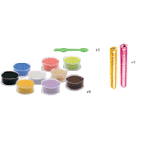 Coloured Sands - Woodland Wonderland by Djeco, sand, glitter and tool