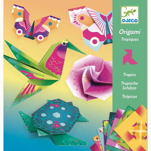 Origami Tropics by Djeco, front of packaging