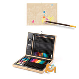 Box of Colours by Djeco, open box and outside colouring design
