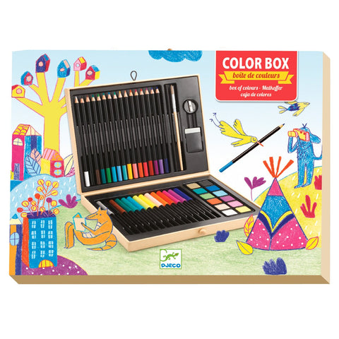 Box of Colours by Djeco, front of box