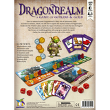 Dragonrealm - a Game of Goblins & Gold, back of box
