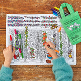 Doodle Placemat: Garden, Grow, Eat!, child colouring 2
