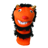 Mini Sockettes - Pumpkin Finger Puppet