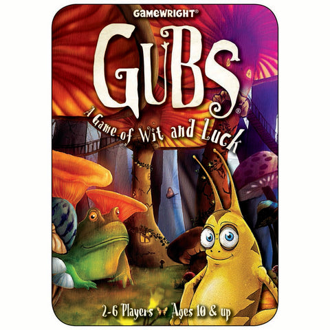 Gubs - front view of tin
