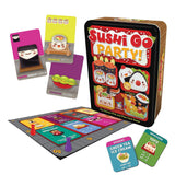 Sushi Go Party! Tin with board and some sample cards