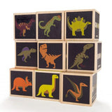 Dinosaur Blocks, out of packaging, dino wall
