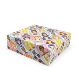 Heroines & Villanesses wrapping paper present