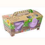 Scrunch In The Garden Gift Set - Pale Lavender, packaged 