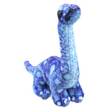 Blue Brontosaurus Finger Puppet