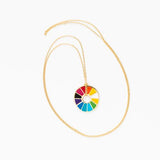 Colour Wheel Pendant, out of packaging