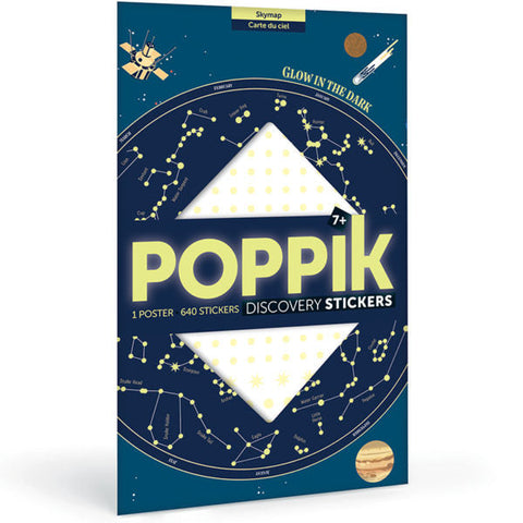 Poppik Poster & Stickers - Skymap, front of pack 
