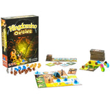 Kingdomino Origins, box, board and sample pieces 