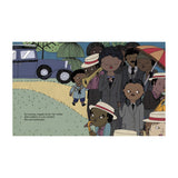 Ella Fitzgerald - Little People, Big Dreams Picture Book, funeral spread 