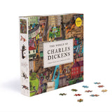 The World Of Charles Dickens, standing up box and sample pieces 