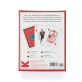 Jane Austen Playing Cards, back of box