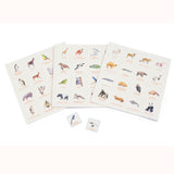 Endangered Animals Bingo, sample boards and smaller cards 